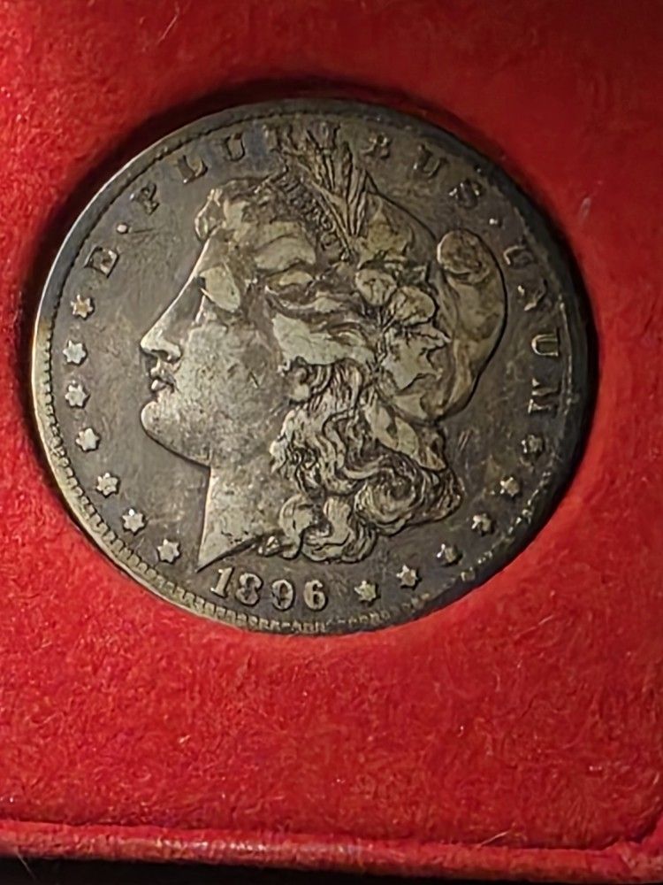 1896 O Morgan SILVER Dollar
