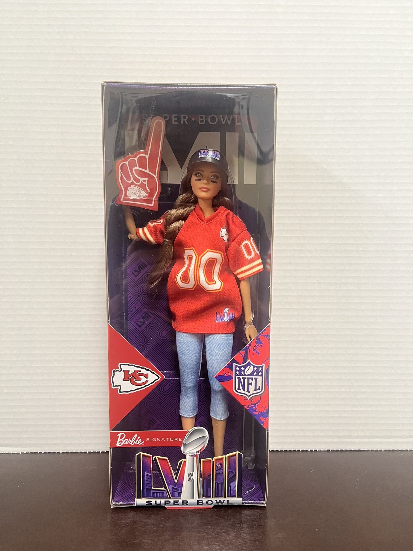 Super Bowl LV III Kansas City Barbie