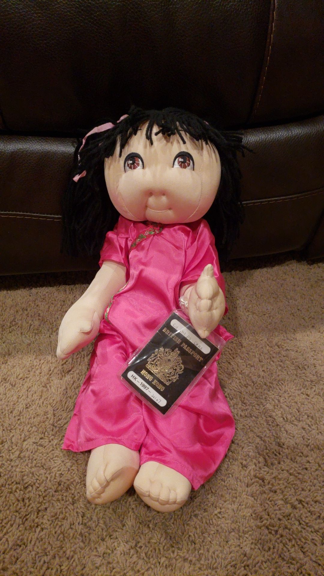 Vintage Rice Paddy Girl doll