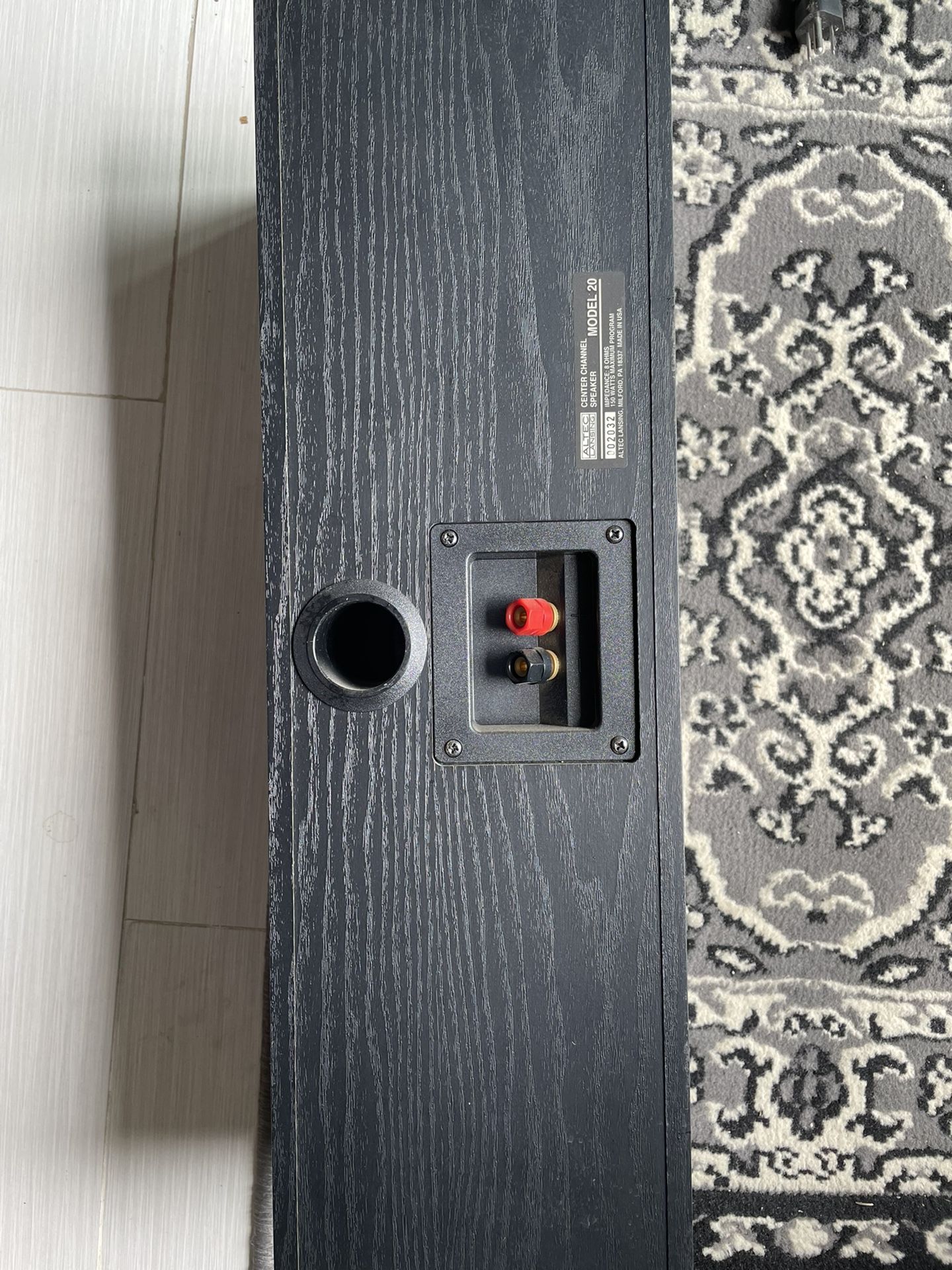 Altec Lansing channel center model 20 speaker, $100