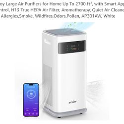 Sejoy Large Air Purifiers for Home