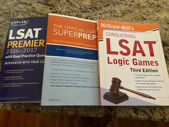 LSAT PREP BOOKS