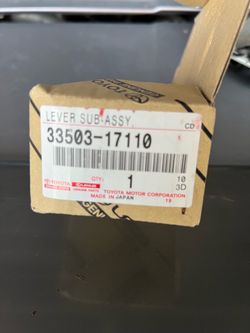 OEM Toyota MR2 AW11 Manual Shift Lever  & Boot Frame Set