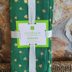 Set of 6 St. Patrick's Cloth Napkins