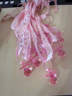 Baby Shower Girl pacifier for games