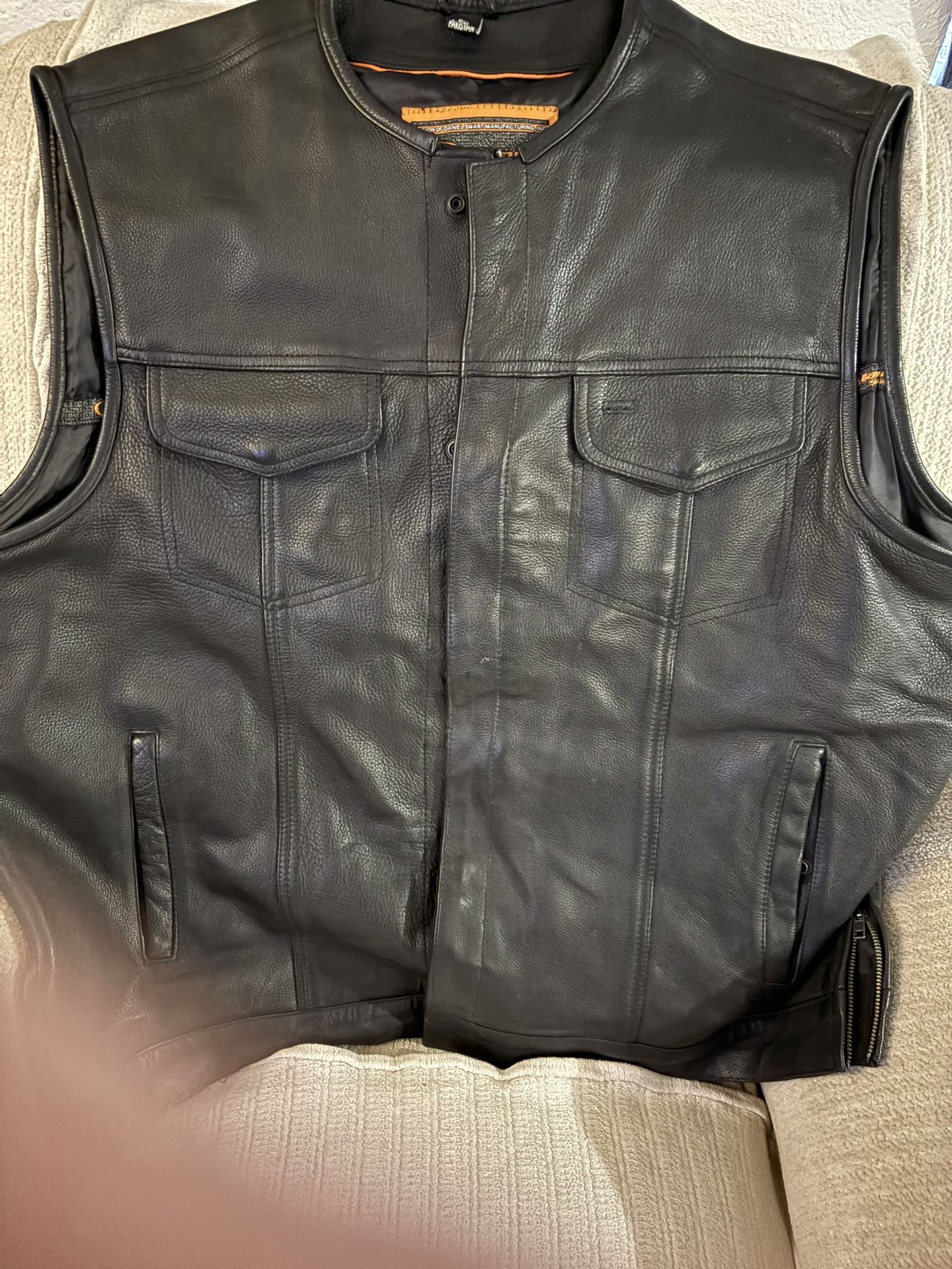 Men’s Harley Motorcycle Leather Jacket