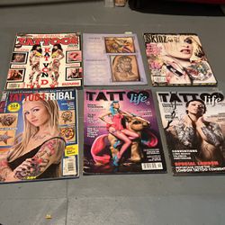 Randomized Tattoo Magazine Set