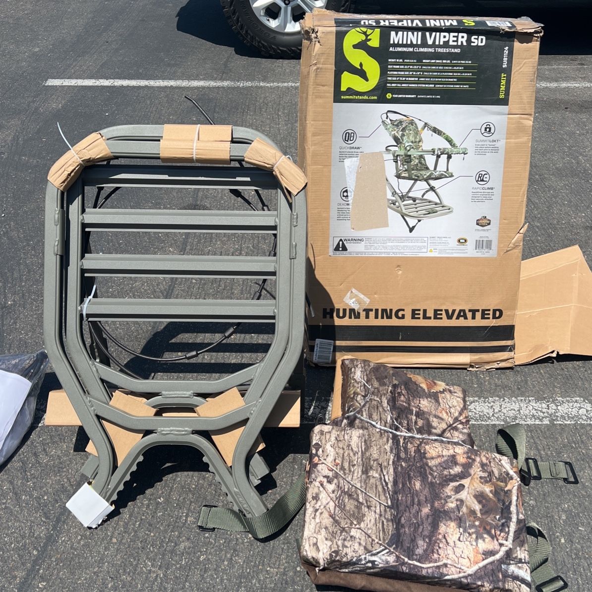 Treestand Summit Mini Viper SD - para iniciarse en la vida al aire libre