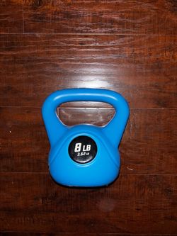 8 LB Blue Kettlebell