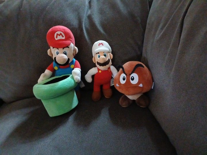 Mario Stuffed Animals