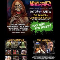 Two Monsterpalooza Tickets