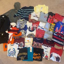 Boys (5-6) Shirt, Sweater And Jacket
