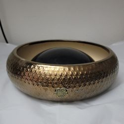 Eternal Roses 11" Gold Pot For Dried Flower Displays