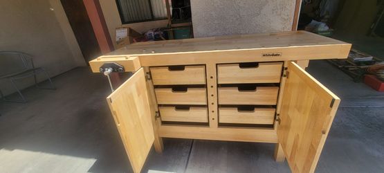 White Gate wood working bench