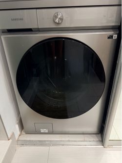 Samsung - BESPOKE 5.3 Cu. Ft. High-Efficiency Stackable Smart Front Load washer