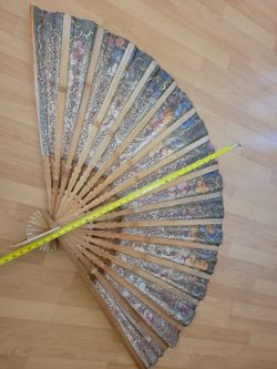 Large Fan For Decoration Or Use