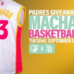 Padres Vs Orioles Tickets Manny Machado Jersey Giveaway 9/2 Vs Orioles