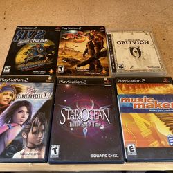 PlayStation Games Final Fantasy Oblivion And More 