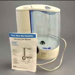 Vicks Warm Mist Humidifier used only once