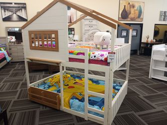 Full over Full Bunkbed Set