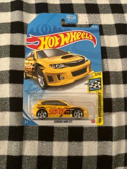 Hot Wheels HW Speed Graphics 2/10 Subaru WRX STi 68/250 Yellow
