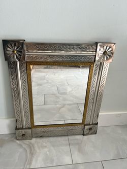 Decorative Metal Mirror