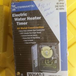 Electric Water Heater Timer