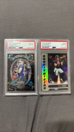 Cj Stroud PSA 10 Josh Allen PSA 8