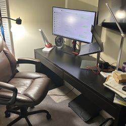 Desk And Office Chair