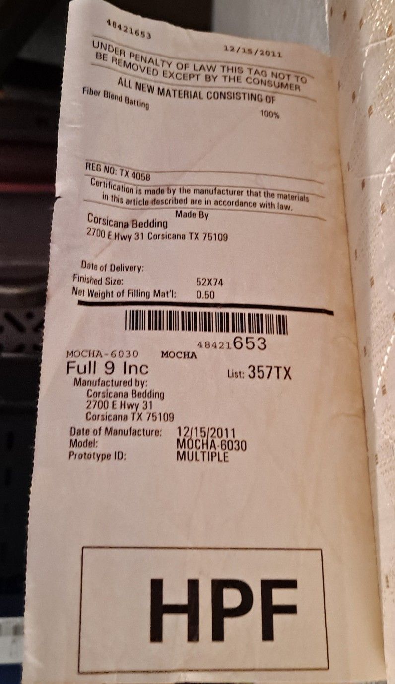 Full Size W/ Foundation