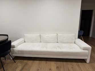 Camden 101 White Cb2 Couch