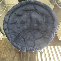Oversized Folding Moon Chair