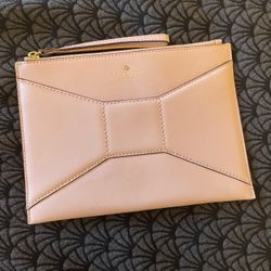 Kate Spade Pink Bow Clutch