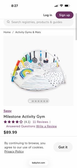 Baby play mat