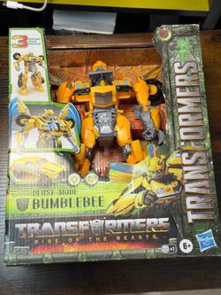 Transformers Rise of the Beasts Beast-Mode Bumblebee 3-in-1 Figure