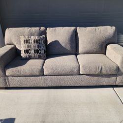 Beige/light Gray Couch 