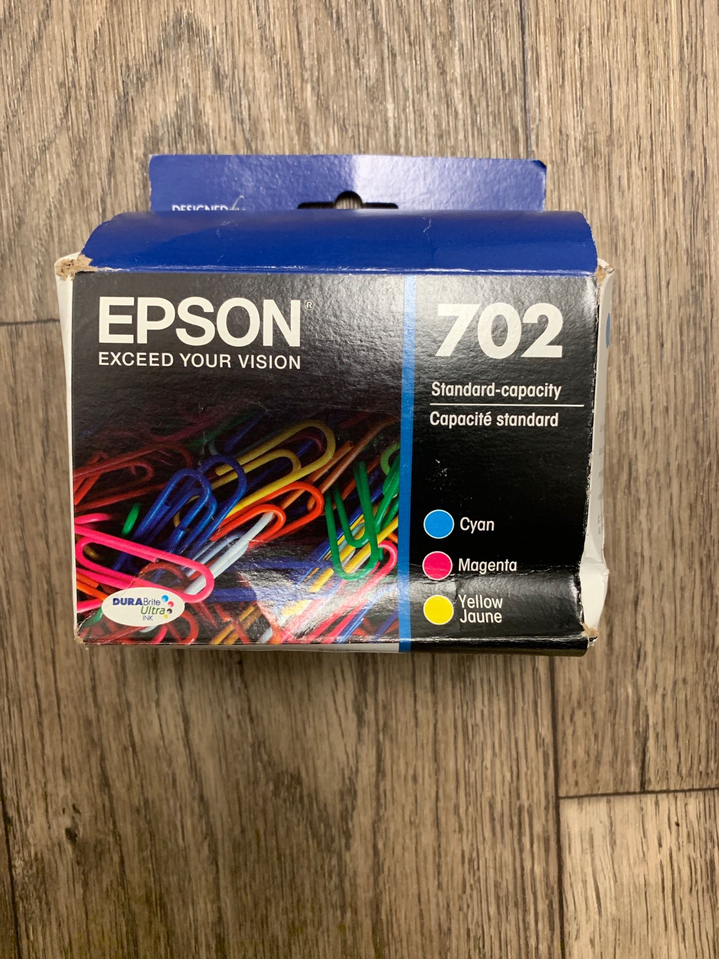 Epson T702520 Cyan, Magenta, Yellow cartridges kit.