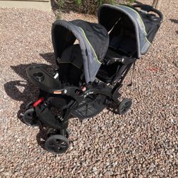 Baby Trend Stand And Sit Double Baby Stroller