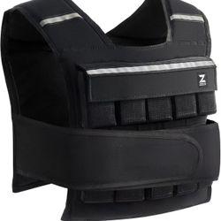 🔥ON SALE ZELUS 45lb Weighted Vest with Iron Weights for Exercise