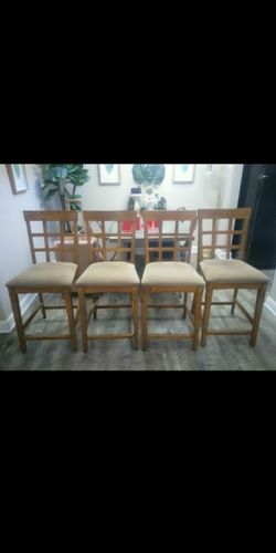 4 Bar chairs! $50