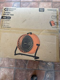 New Turbo Drum Fan