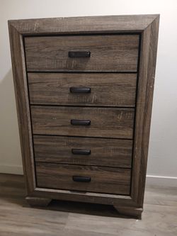 Tall chest and nightstand set