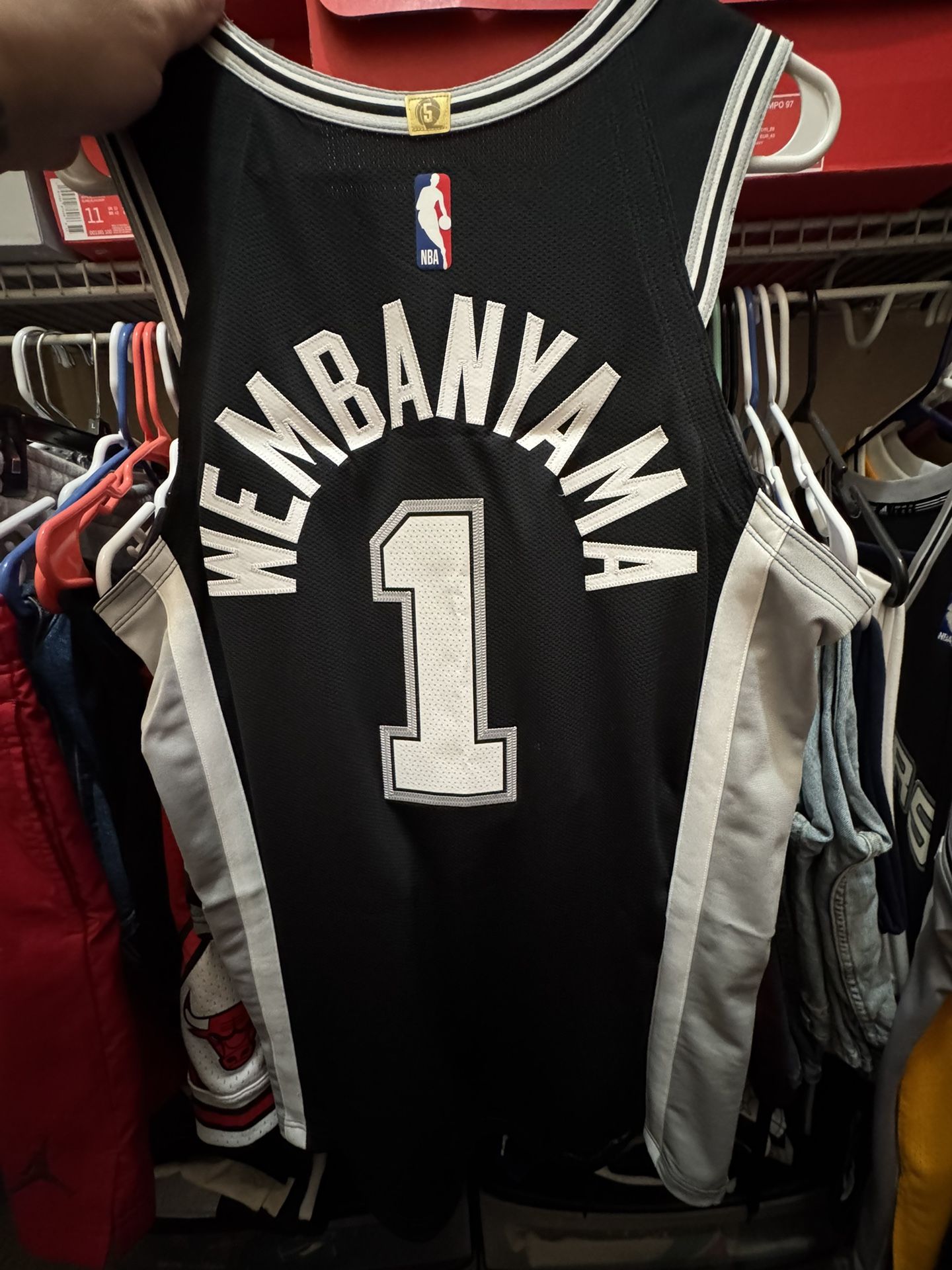 Victor Wembanyama Spurs Nike Dri Fit Authentic