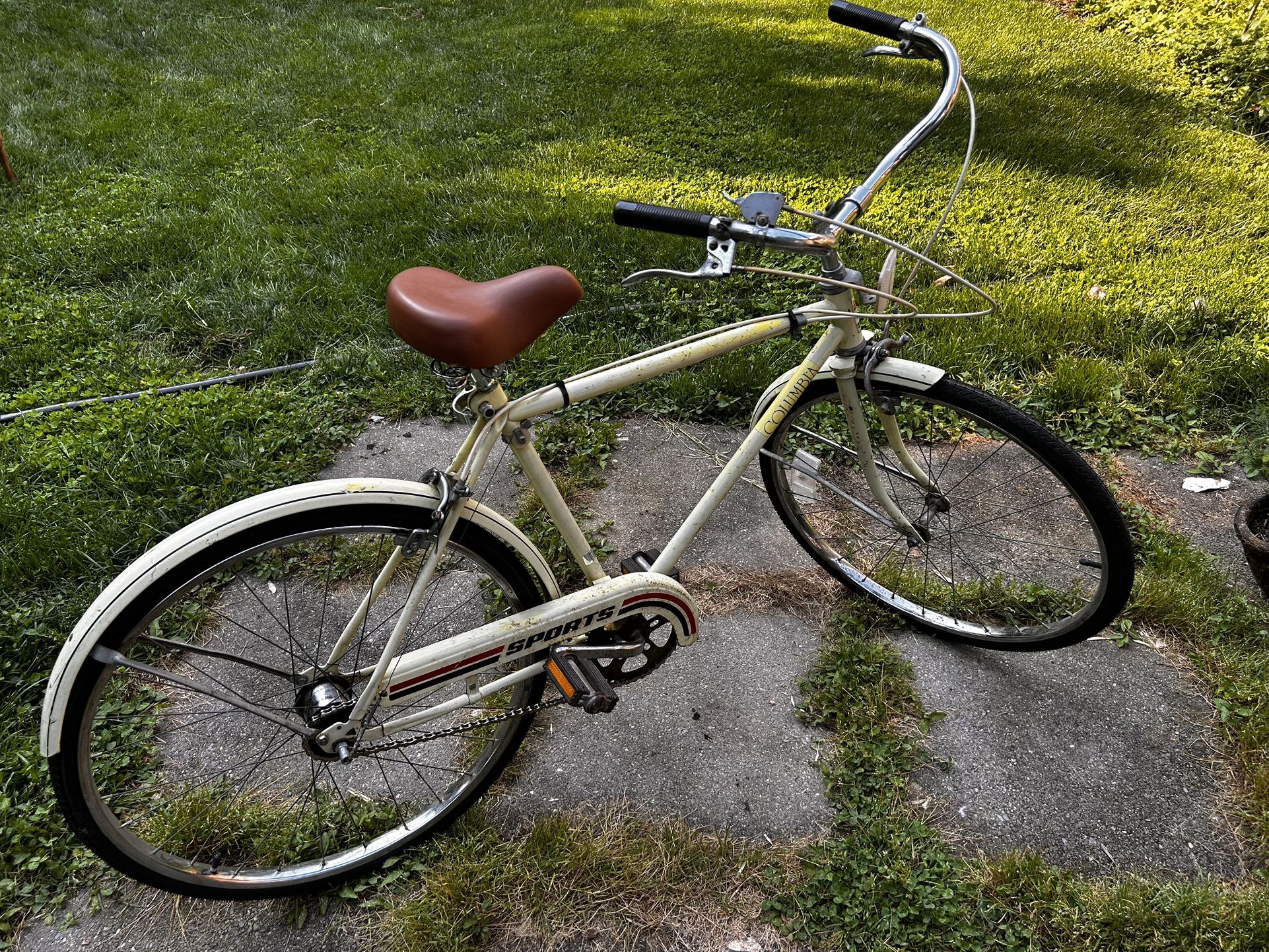Vintage Columbia Sport Bike 3 Speed