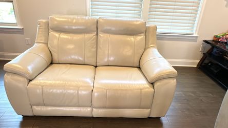 MOVING SALE: Cream 2-Seat Loveseat — $319