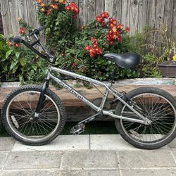 Silver Free Agent Trail Duster BMX