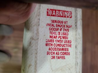 25' Measuring Stake and Leveler By Crain Used Scratches and scrapes