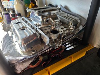 GM 2.6L to 3.4L v6 intake manifold & valve covers