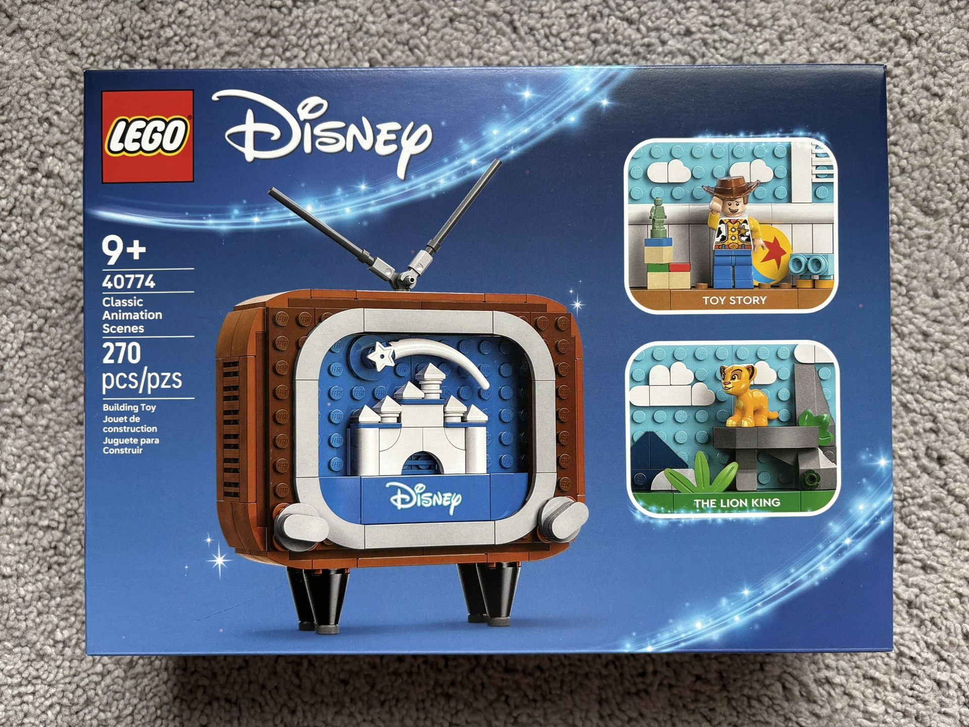 New LEGO Disney Classic Animation Scenes 40774