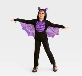 HYDE AND EEK! BOUTIQUE Kids' Bat Costume Size L (10-12)